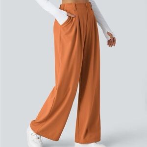 Halara Flex™ High Waisted Pocket Wide Leg Waffle Work Pants